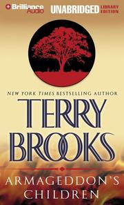 Cover of: Armageddon's Children by Terry Brooks