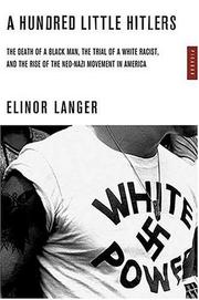 Cover of: A Hundred Little Hitlers by Elinor Langer