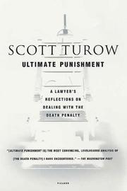 Cover of: Ultimate Punishment: A Lawyer's Reflections on Dealing with the Death Penalty