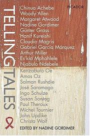 Cover of: Telling tales by edited by Nadine Gordimer.