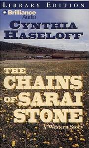 Cover of: Chains of Sarai Stone, The (Five Star westerns)