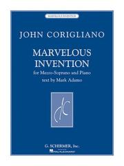 Cover of: Marvelous Invention: for Mezzo-Soprano and Piano