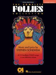 Cover of: Follies - The Complete Collection by Stephen Sondheim