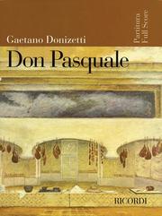 Cover of: Don Pasquale by Gaetano Donizetti
