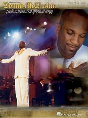 Cover of: Donnie McClurkin - Selection from Psalms, Hymns and Spiritual Songs | Donnie McClurkin