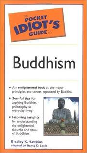 Cover of: The Pocket Idiot's Guide to Buddhism by Bradley K. Hawkins, Nancy D. Lewis, Nancy Lewis