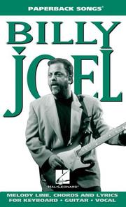 Cover of: Billy Joel by Joel, Billy.