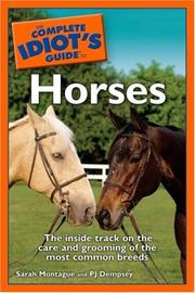 Cover of: The complete idiot's guide to horses
