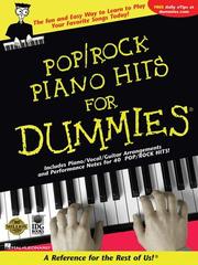 Cover of: Pop/Rock Piano Hits for Dummies: A Reference for the Rest of Us! (Hal Leonard Corp.)