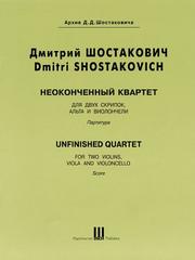 Cover of: Unfinished Quartet: Score