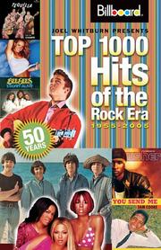 Cover of: Billboard's Top 1000 Hits of the Rock Era - 1955-2005