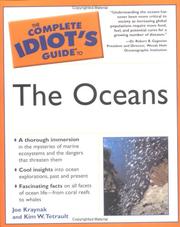 Cover of: The Complete Idiot's Guide to the Oceans (The Complete Idiot's Guide) by Kim W. Tetrault, Joe Kraynak