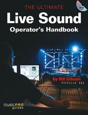 Cover of: The Ultimate Live Sound Operator