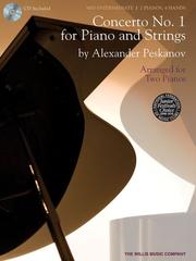 Cover of: CONCERTO NO.1 FOR PIANO AND  STRINGS BK/CD 2PIANOS/4HANDS MID-INTERMEDIATE