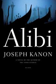 Cover of: Alibi by Joseph Kanon