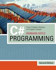 C# programming by Barbara Doyle