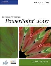 New perspectives on Microsoft Office PowerPoint 2007 by Beverly B. Zimmerman, S. Scott Zimmerman