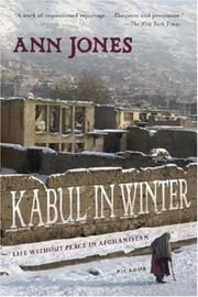 Cover of: Kabul in Winter by Ann Jones
