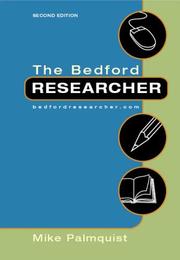 Cover of: The Bedford Researcher by 