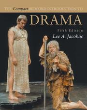 Cover of: The Compact Bedford Introduction to Drama by Lee A. Jacobus