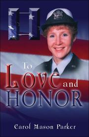Cover of: To Love and Honor by Carol Mason Parker