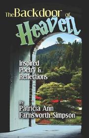 Cover of: The Backdoor of Heaven: Inspired Poetry & Reflections