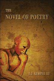 Cover of: The Novel of Poetry | E.J. Kemper III