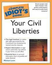 Cover of: Complete Idiot's Guide to Your Civil Liberties (The Complete Idiot's Guide)