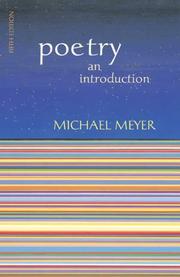 Cover of: Poetry by Michael Meyer