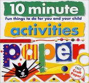 Cover of: 10 Minute Activities: Paper by Roger Priddy