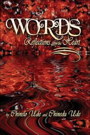 Front cover of Words by Chinelo Ude