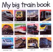 Cover of: My big train book.