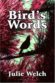 Cover of: Bird's Words