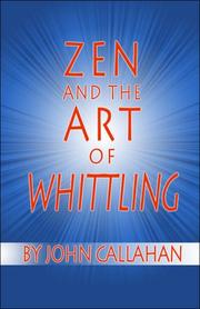 Cover of: Zen and the Art of Whittling