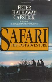 Cover of: Safari, the last adventure