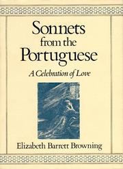 Cover of: Sonnets from the Portuguese by Elizabeth Barrett Browning, Elizabeth Barrett Browning