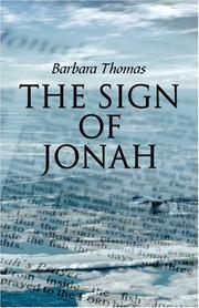 Cover of: The Sign of Jonah