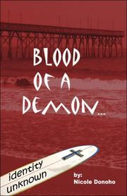 Cover of: Blood of a Demon: Identity Unknown
