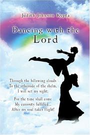 Cover of: Dancing with the Lord by Judith Johnson Kypta
