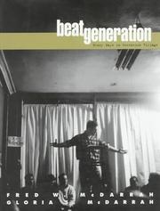 Cover of: Beat generation by Fred W. McDarrah