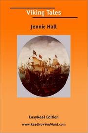 Cover of: Viking Tales [EasyRead Edition] by Jennie Hall, Jennie Hall