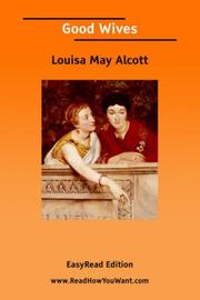 Cover of: Good Wives [EasyRead Edition] by Louisa May Alcott