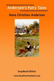 Cover of: Andersen\'s Fairy Tales [EasyRead Edition] by Hans Christian Andersen