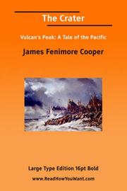 Cover of: The Crater (Large Print) by James Fenimore Cooper, James Fenimore Cooper