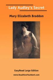 Cover of: Lady Audley\'s Secret [EasyRead Large Edition] by Mary Elizabeth Braddon