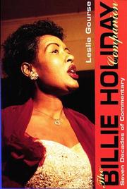 Cover of: Billie Holiday Companion: Seven Decades of Commentary (Companion Series)