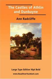 Cover of: The Castles of Athlin and Dunbayne by Ann Radcliffe