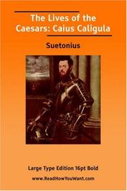 Cover of: The Lives of the Caesars by Suetonius