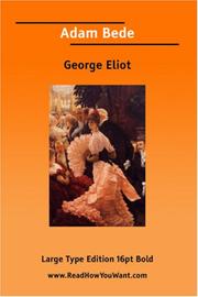 Cover of: Adam Bede by George Eliot