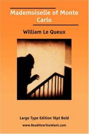 Cover of Mademoiselle of Monte Carlo